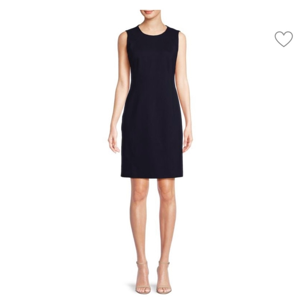 Theory Navy Sleeveless Mini Dress